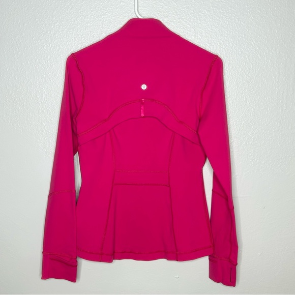 Lululemon Define Jacket Rare Pink Calypso Size 8 - Picture 6 of 9